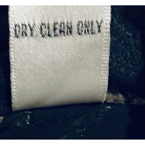 Chicos Top Womens Large Gray Print Burnout Velvet Silk Blend Tunic Whimsigoth - Picture 5 of 6